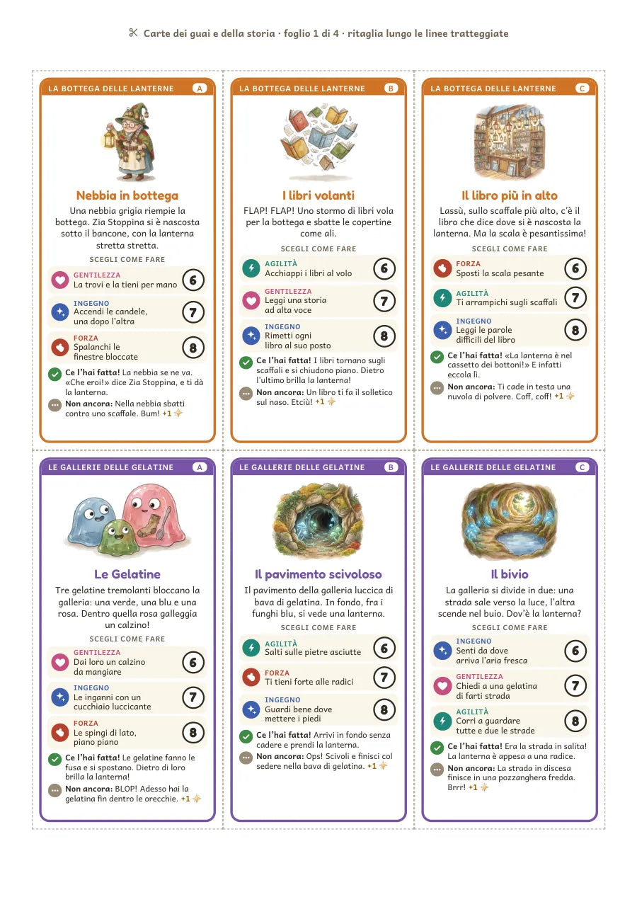 Un foglio di carte: i guai della Bottega delle Lanterne e delle Gallerie delle Gelatine