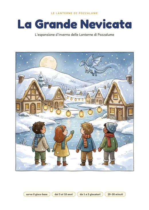 La copertina delle regole de La Grande Nevicata